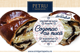 Cozonac 100% natural la Simigeria PETRU