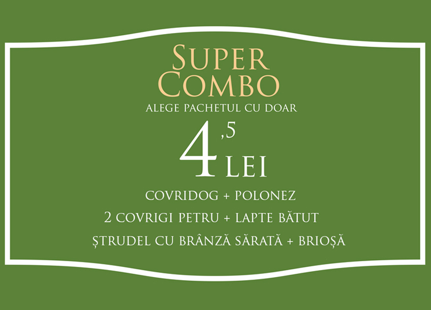 Descoperă pachetele Super Combo la simigeriile PETRU