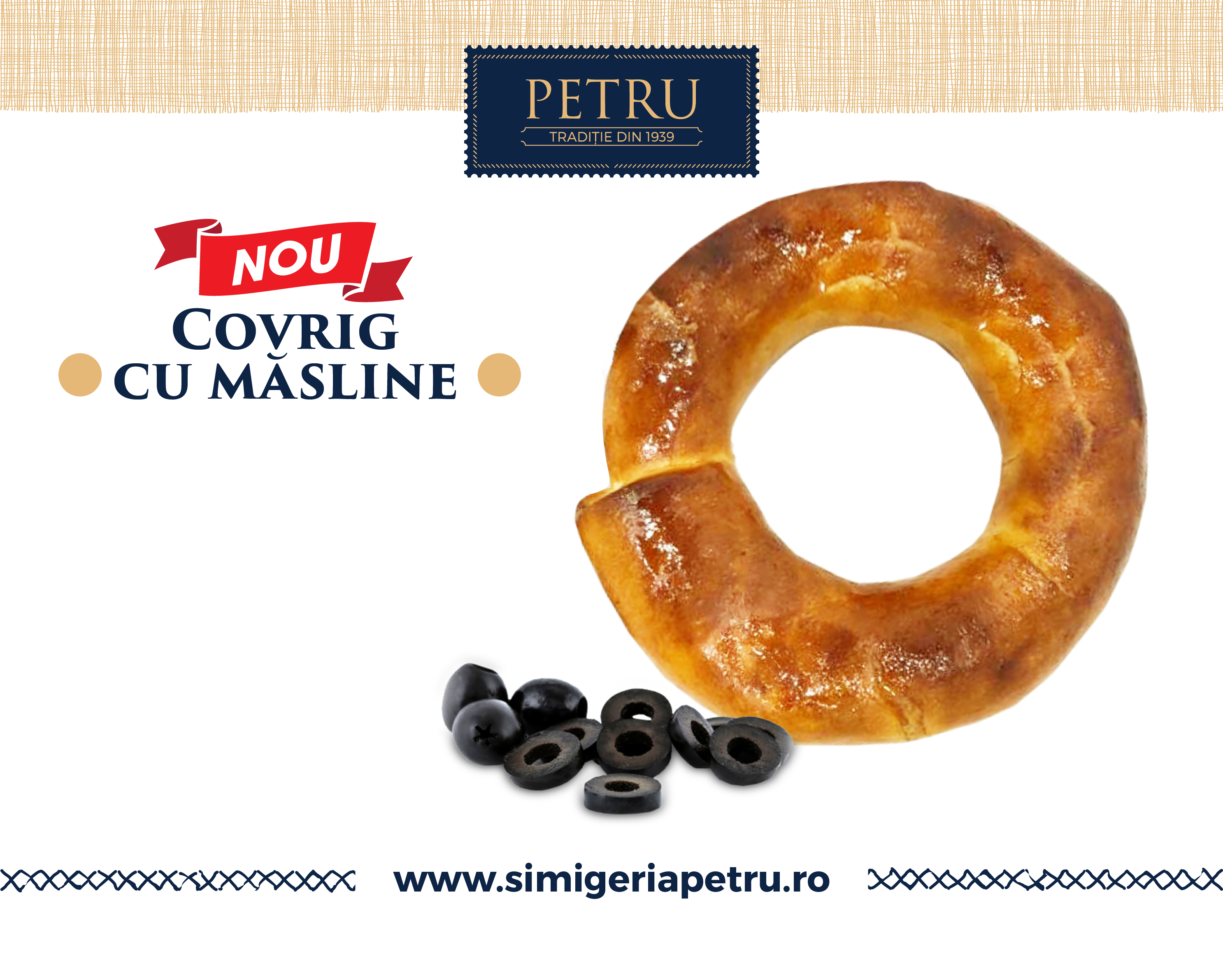 Covrigul cu măsline - o experiență nouă la PETRU