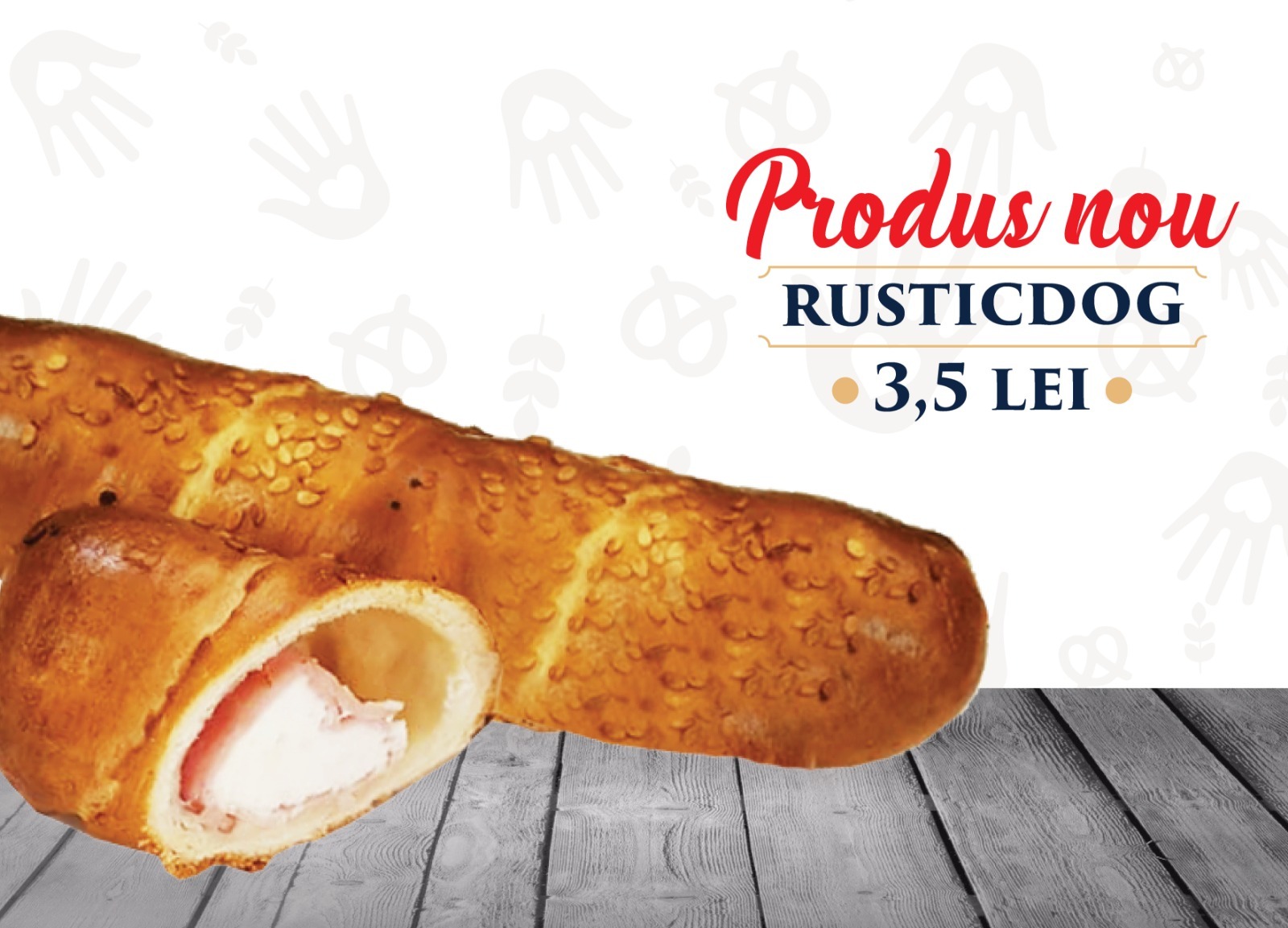 Rusticdog - cea mai nouă specialitate PETRU